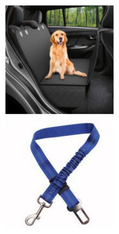 Dog Car Seat Cover View Mesh Pet Carrier Hammock Safety Protector Car